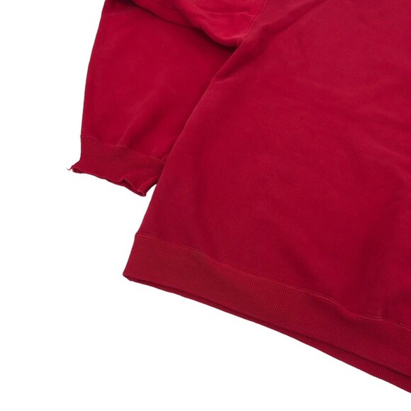 VINTAGE Michigan Gear For Sports Up North Crew Neck Pullover Red Sweatshirt - Picture 11 of 11